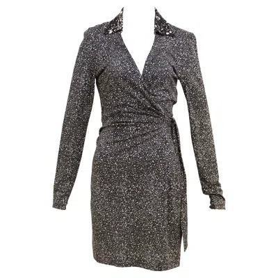 Pre-owned Diane Von Furstenberg 1990s Women's Size 8 Evening Dress, Excellent In Black