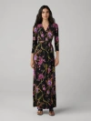 Diane Von Furstenberg Abigail Maxi Wrap Dress In Multi