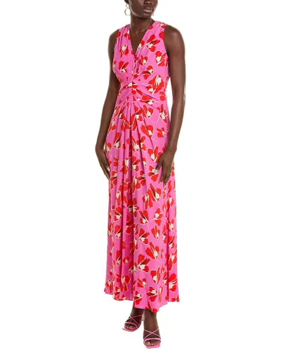 Diane Von Furstenberg Ace Maxi Dress In Pink