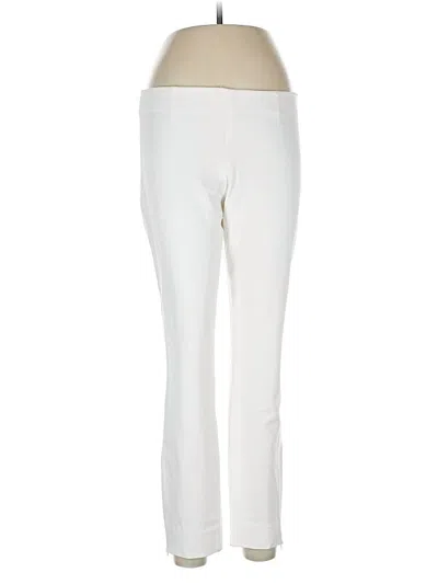 Pre-owned Diane Von Furstenberg Active Pants In White