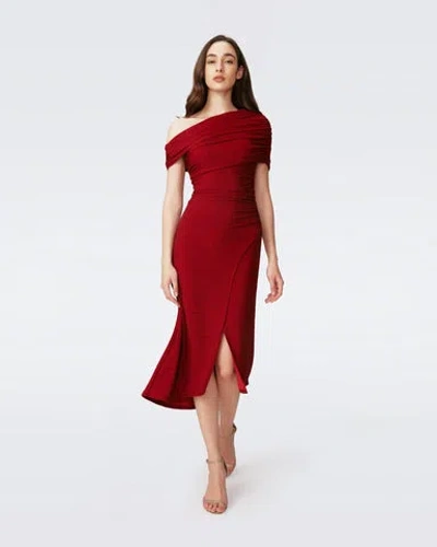DIANE VON FURSTENBERG AGUSTIN MIDI DRESS