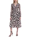 Diane Von Furstenberg Akiva Midi Dress In Multi