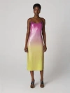 Diane Von Furstenberg Alessa Sleeveless Ombre Sequin Midi Dress In New Dawn Ombre