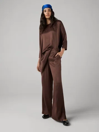 Diane Von Furstenberg Alexander Pant In Brown