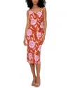 Diane Von Furstenberg Alik Floral Sheath Dress
