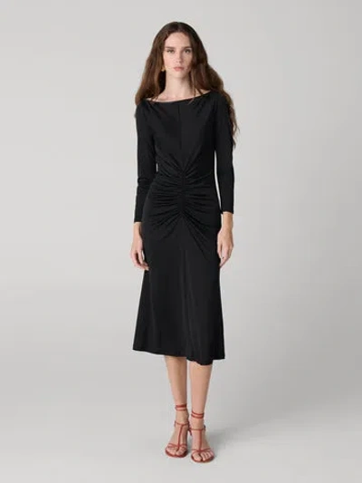 Diane Von Furstenberg Alyce Dress In Black