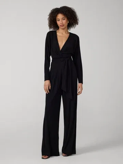 Diane Von Furstenberg Amanda Jumpsuit In Black