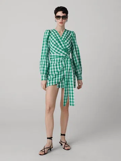 Diane Von Furstenberg Amira Cotton Wrap Dress