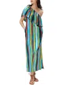 Diane Von Furstenberg Amrita Linen-blend Midi Dress
