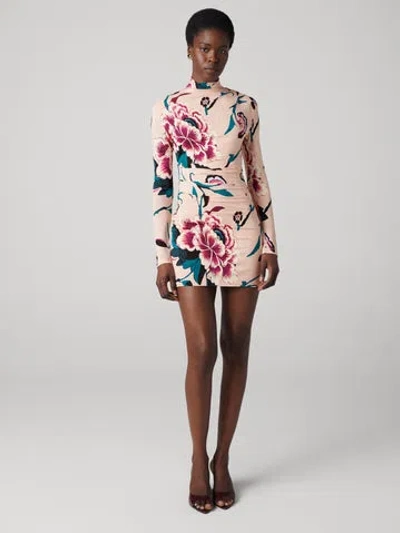 Diane Von Furstenberg Amy Dress In Neutral