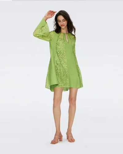 Diane Von Furstenberg Anais Dress In Green