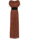 Diane Von Furstenberg Andra Jumpsuit In Brown