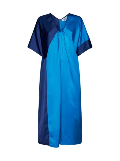 Diane Von Furstenberg Ange Panelled Midi Dress In Multi