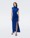 Diane Von Furstenberg Apollo Ruched Jersey Maxi Dress