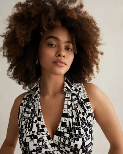 Diane Von Furstenberg Ariane Wrap Top