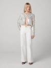 Diane Von Furstenberg Arlene Sequin Cardigan