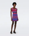 Diane Von Furstenberg Arpita Knit Jacquard Top
