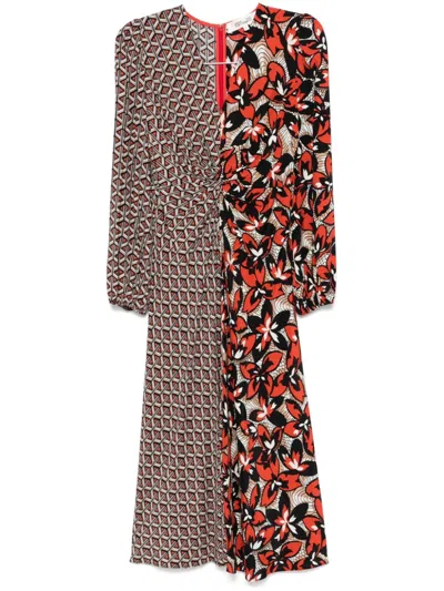 Diane Von Furstenberg Asher Dress In Red
