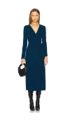 Diane Von Furstenberg Astrid Dress In Dark Ocean