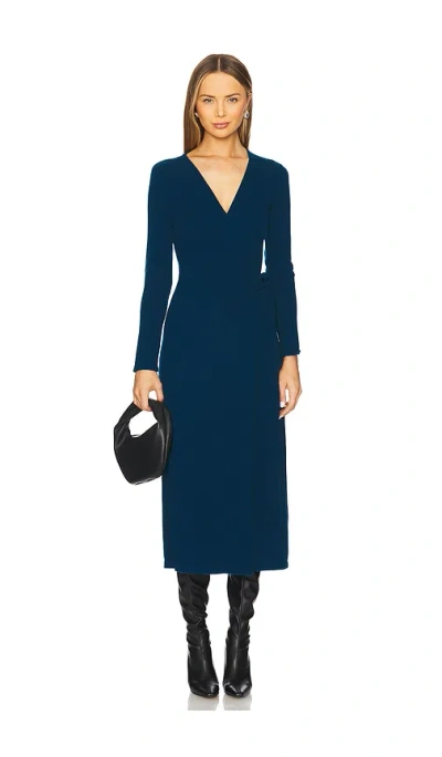 Diane Von Furstenberg Astrid Dress In Dark Ocean