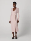 Diane Von Furstenberg Astrid Wrap Dress In Nude