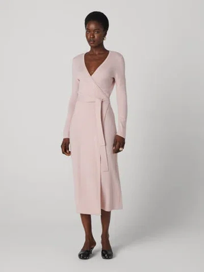 Diane Von Furstenberg Astrid Wrap Dress In Nude