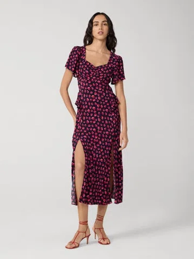 Diane Von Furstenberg Aurora Dress In Purple