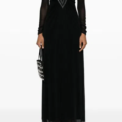 Diane Von Furstenberg Aylin Maxi Dress In Black