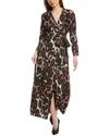 Diane Von Furstenberg Babette Reversible Wrap Dress In Brown