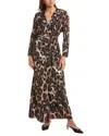 Diane Von Furstenberg Babette Reversible Dress In Brown
