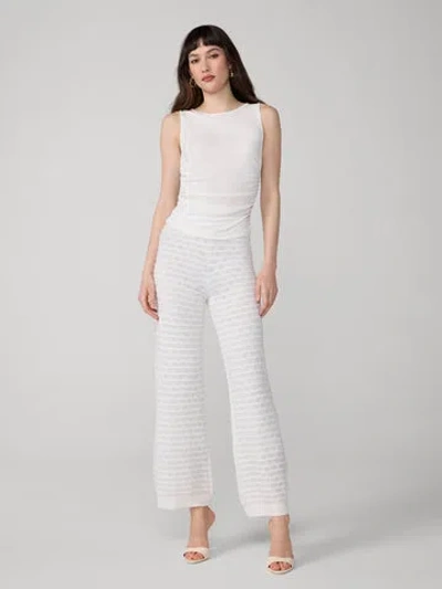 Diane Von Furstenberg Barbara Pant In White