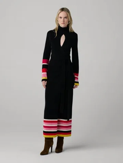 Diane Von Furstenberg Bea Sweater Dress In Black