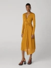 Diane Von Furstenberg Beatrice Dress In Gold