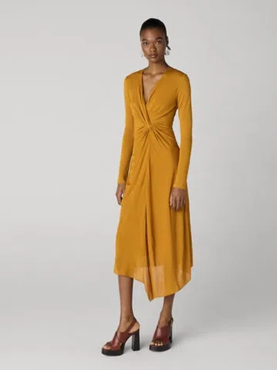 Diane Von Furstenberg Beatrice Dress In Gold