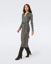 Diane Von Furstenberg Dvf In Intermission Geo Signature Turquoise