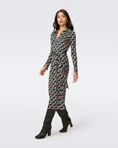 DIANE VON FURSTENBERG BIANCO DRESS