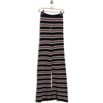 Diane Von Furstenberg Birdie Merino Wool Knit Pants In Black