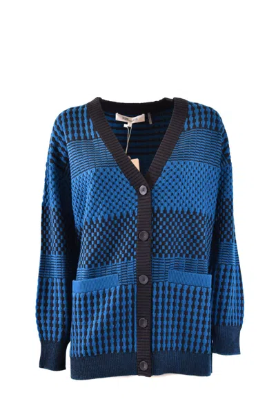 Diane Von Furstenberg Black In Blue