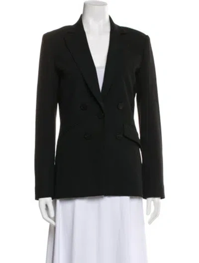 Pre-owned Diane Von Furstenberg Blazer In Black