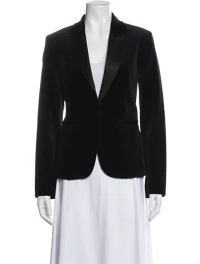 Pre-owned Diane Von Furstenberg Blazer In Black