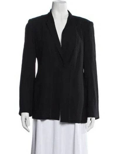 Pre-owned Diane Von Furstenberg Blazer In Black