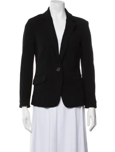 Pre-owned Diane Von Furstenberg Blazer In Black