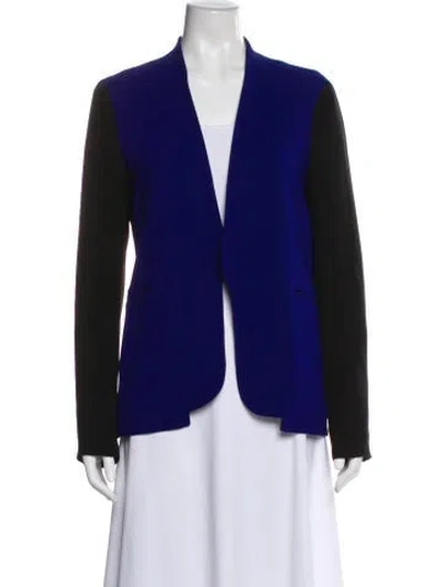 Pre-owned Diane Von Furstenberg Blazer In Blue