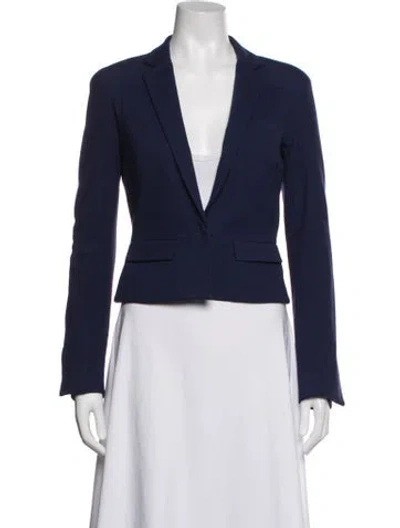 Pre-owned Diane Von Furstenberg Blazer In Blue