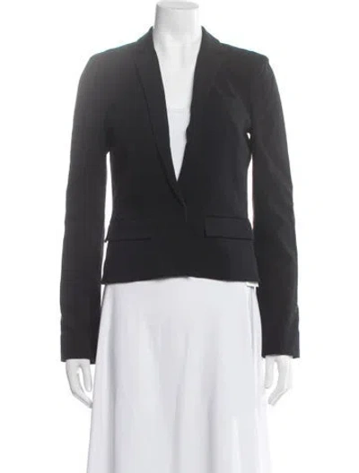 Pre-owned Diane Von Furstenberg Blazer In Gray