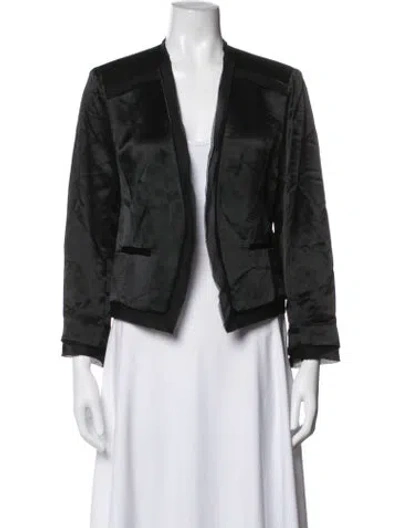 Pre-owned Diane Von Furstenberg Blazer In Green