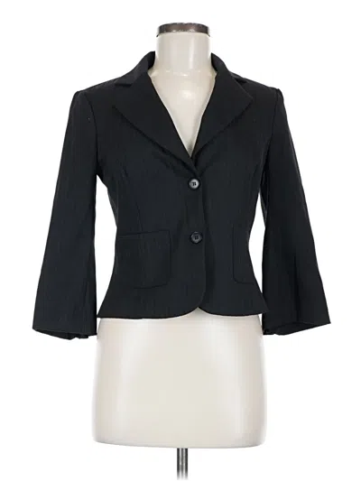 Pre-owned Diane Von Furstenberg Blazer Jacket In Black