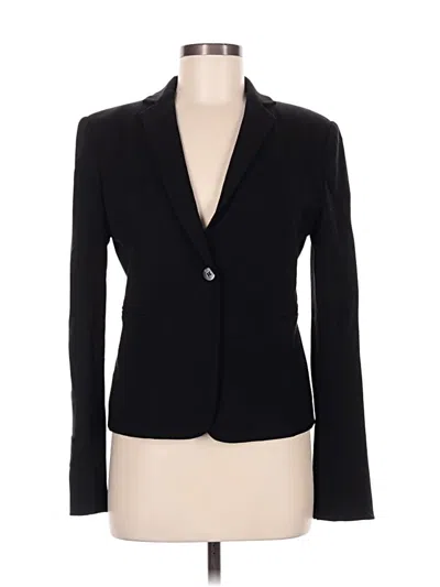 Pre-owned Diane Von Furstenberg Blazer Jacket In Black