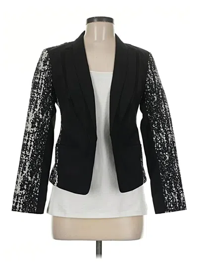 Pre-owned Diane Von Furstenberg Blazer Jacket In Black
