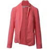 Diane Von Furstenberg Blazer Jacket In Pink Wool Blend In Pink